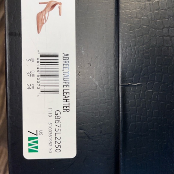 NATURALIZER 27 EDIT ABREE TAUPE HEELS 7W - Picture 4 of 11